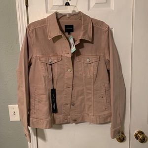 liverpool nereus quilted panel denim jacket